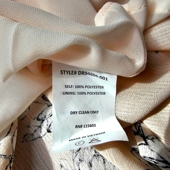 NWT Lush Blush Pink Floral Print Wrap Dress from Nordstrom's, Size Large - Picture 11 of 13